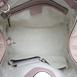 Gucci Patent Vernis Bag Beige Leather Soho